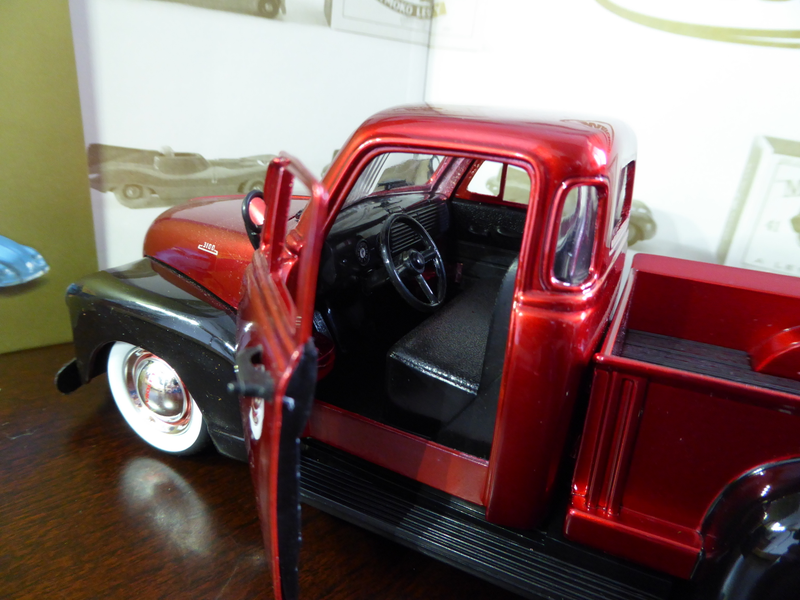 Interior comes with one color with sticker to simulate the speedometer.